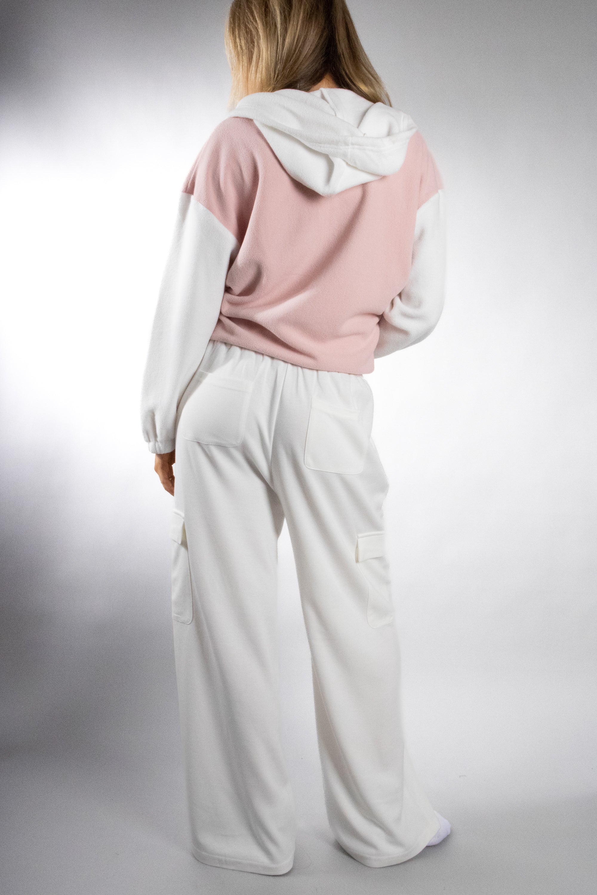 Women's Oversized Pom Pom Hoodie