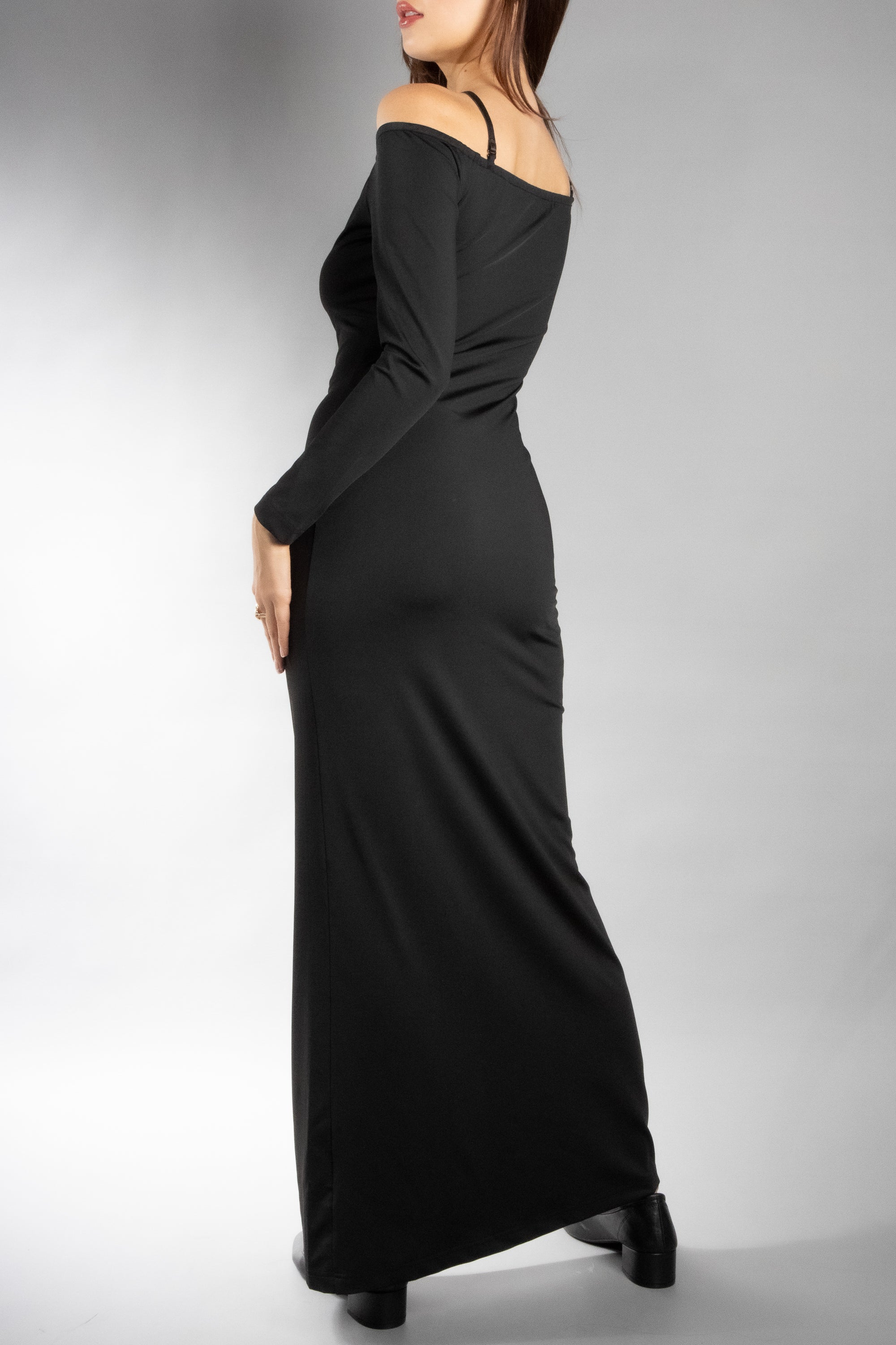 Women's Bodycon Off Shoulder Maxi Dress