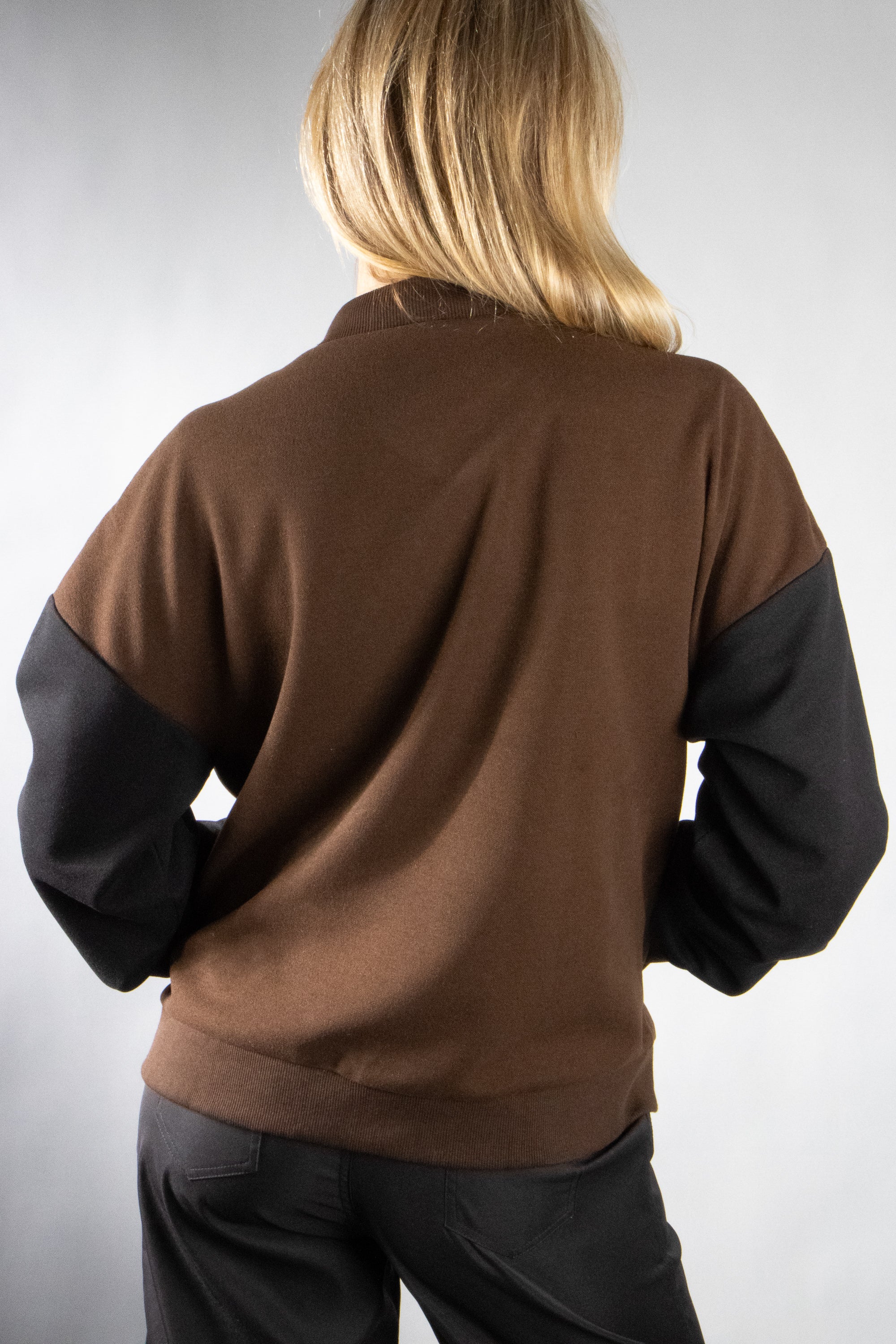 Women's Classic Color Blocked Varsity Jacket