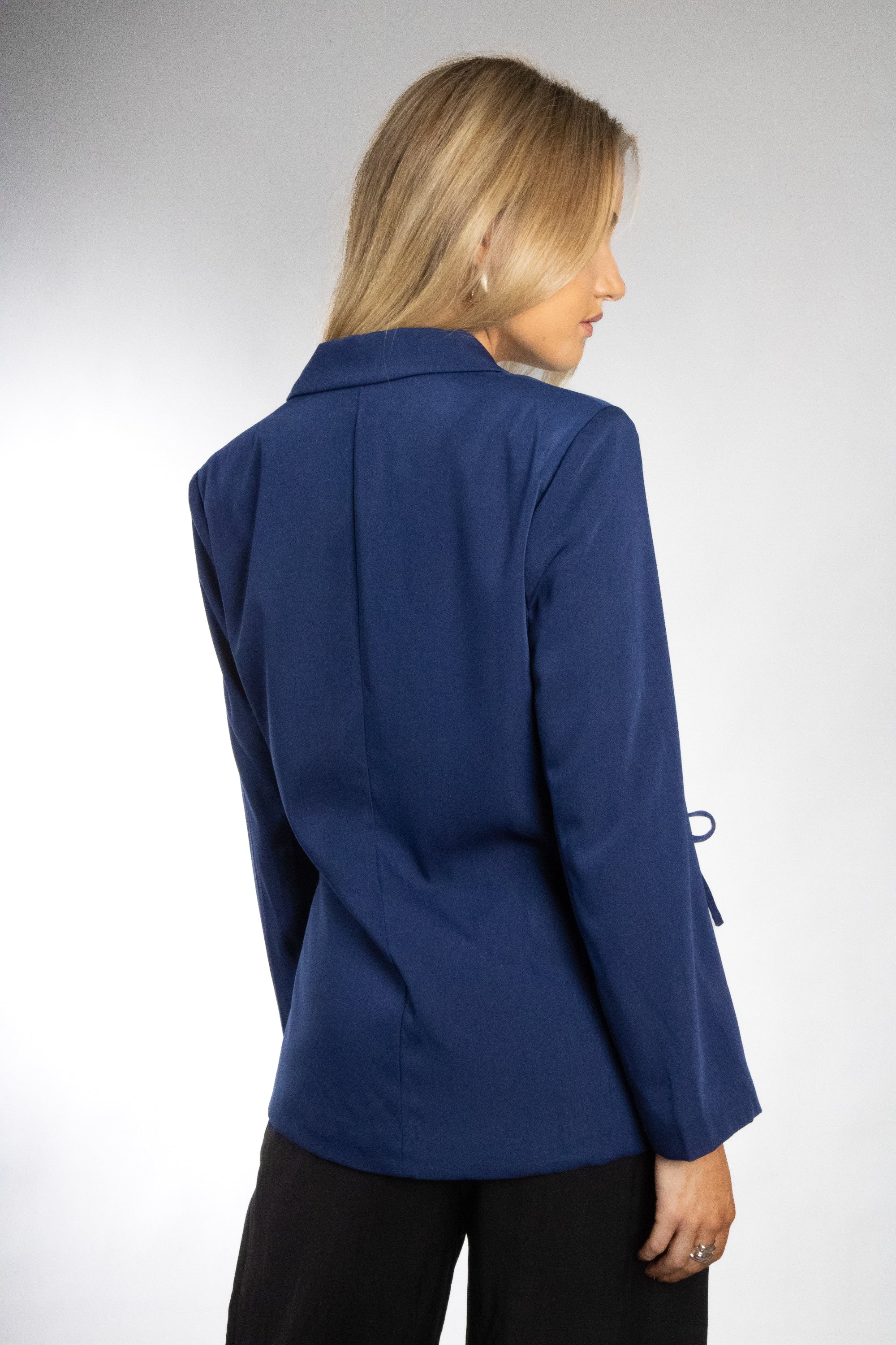 Women's Double Tie Wrap Blazer