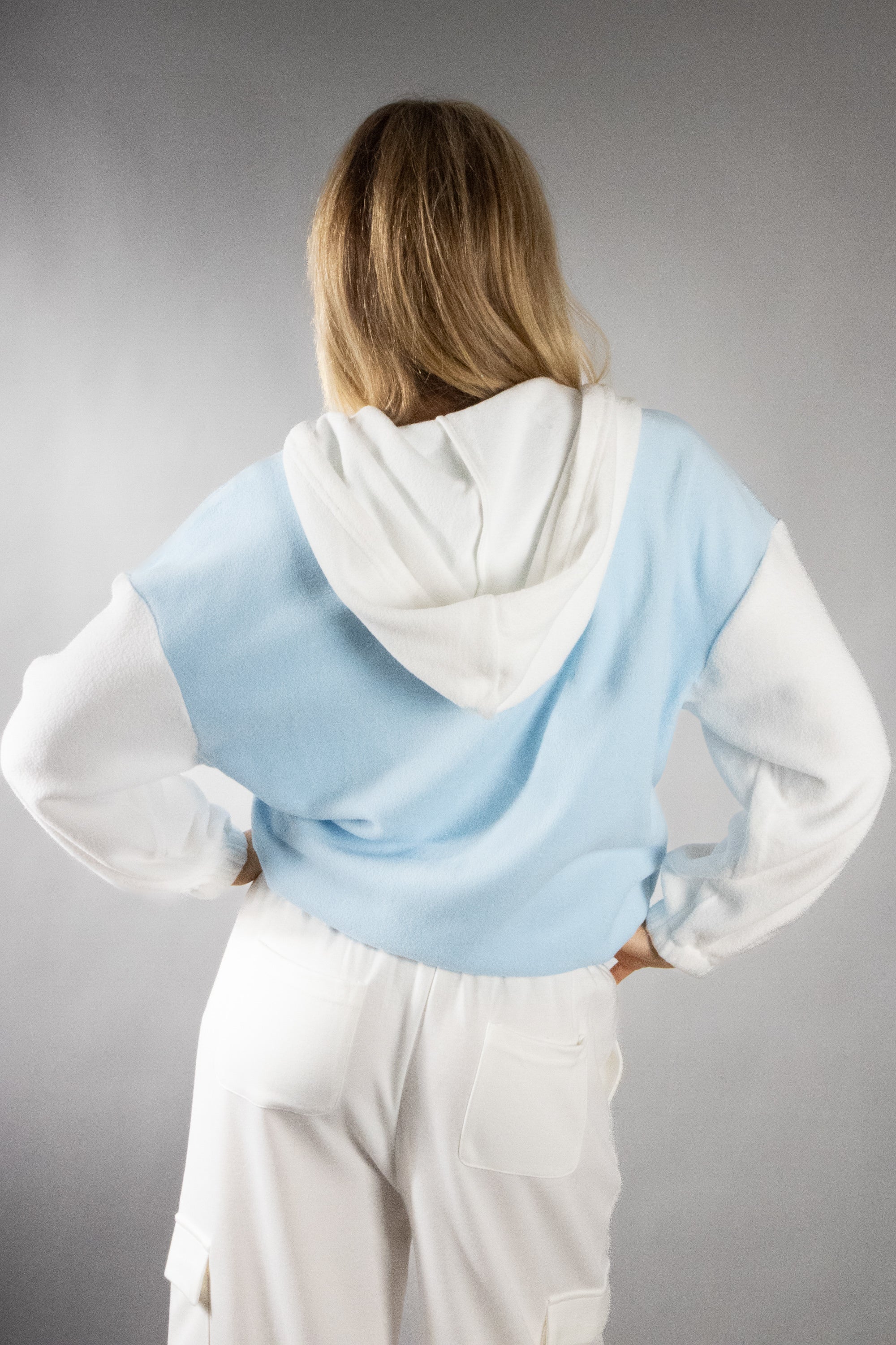 Women's Oversized Pom Pom Hoodie
