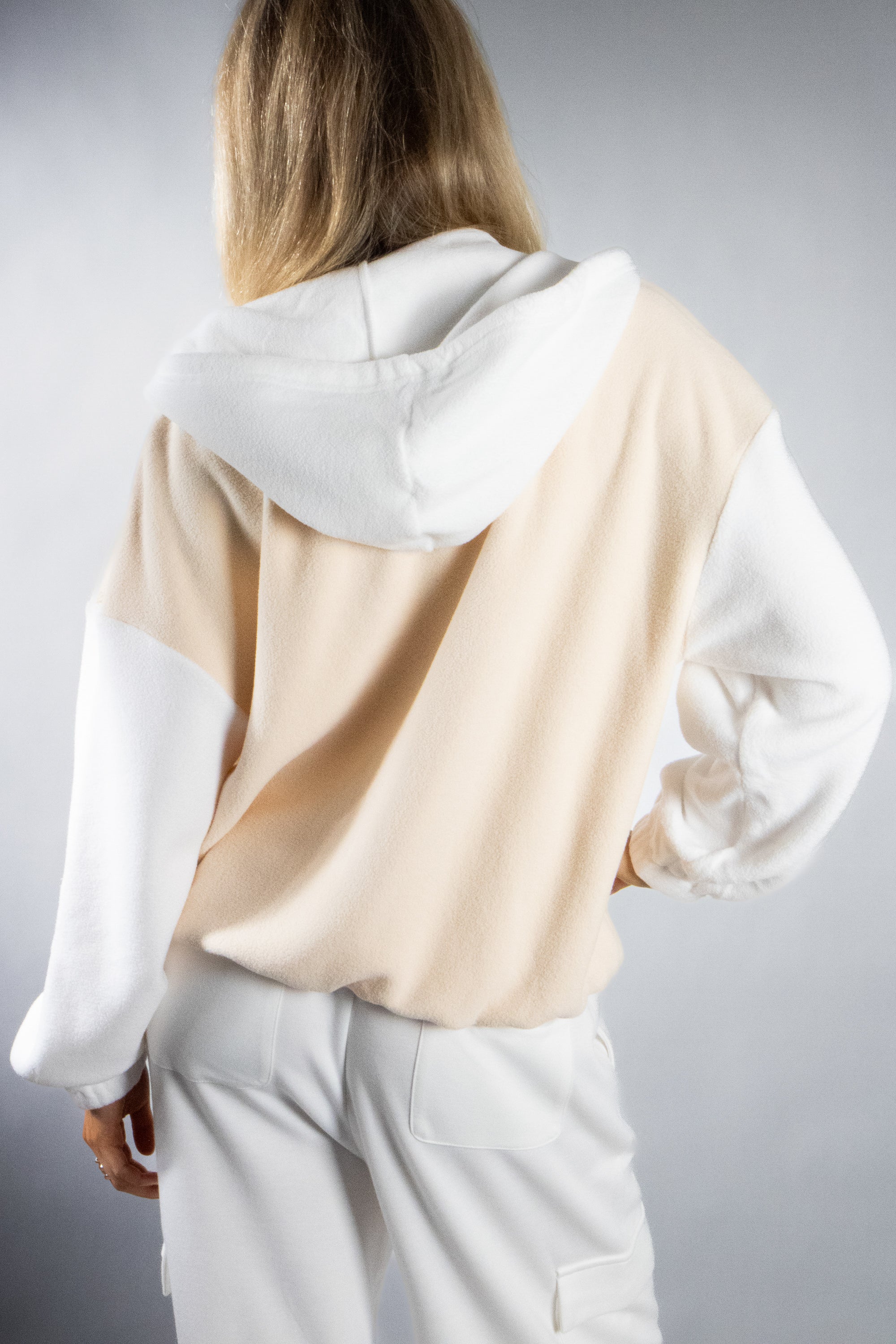 Women's Oversized Pom Pom Hoodie
