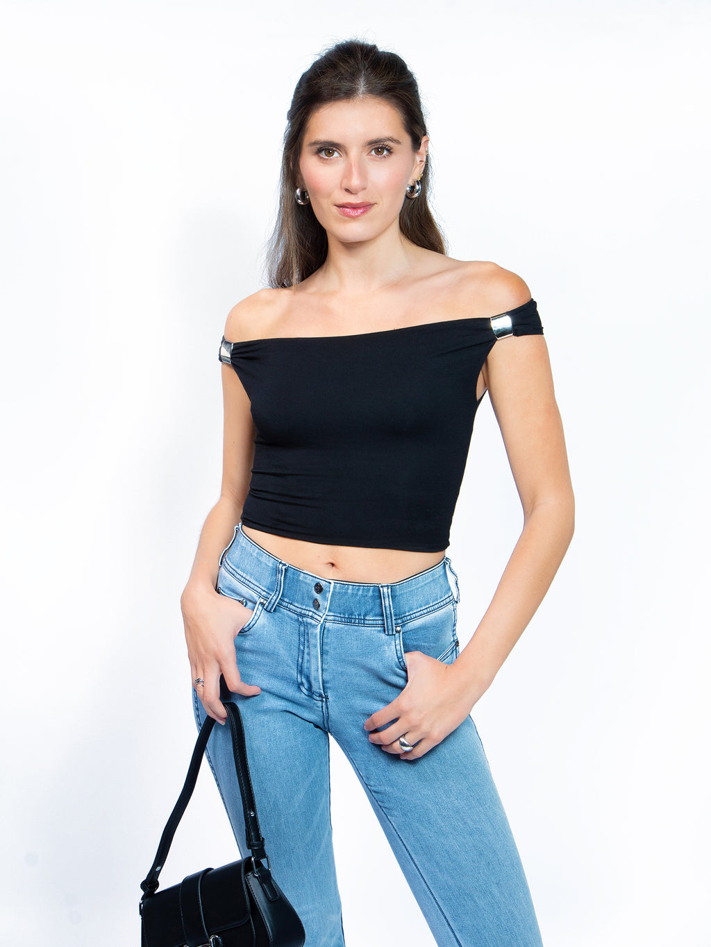 Metal Deco Stretch Top