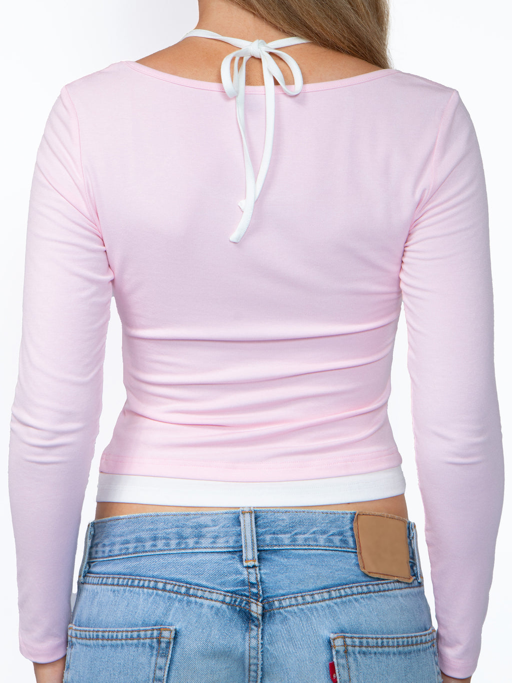 Double Layer Long Sleeve Top