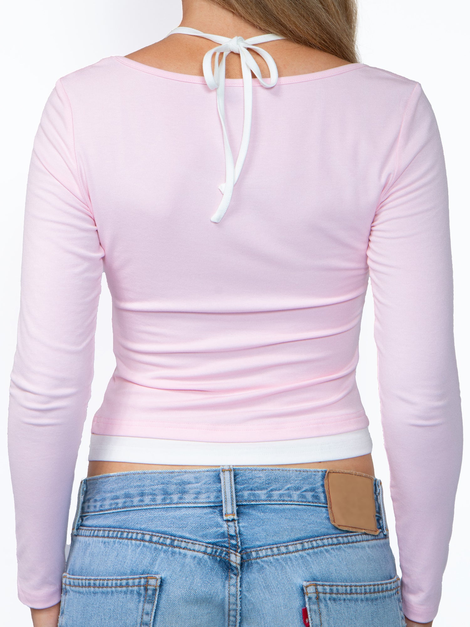 Double Layer Long Sleeve Top