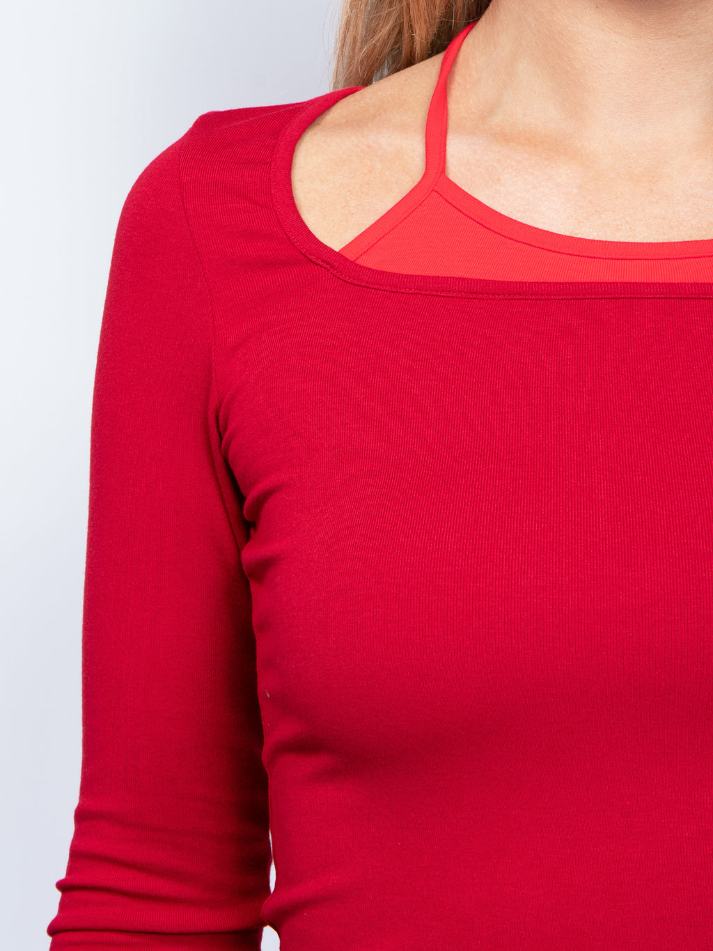 Double Layer Long Sleeve Top