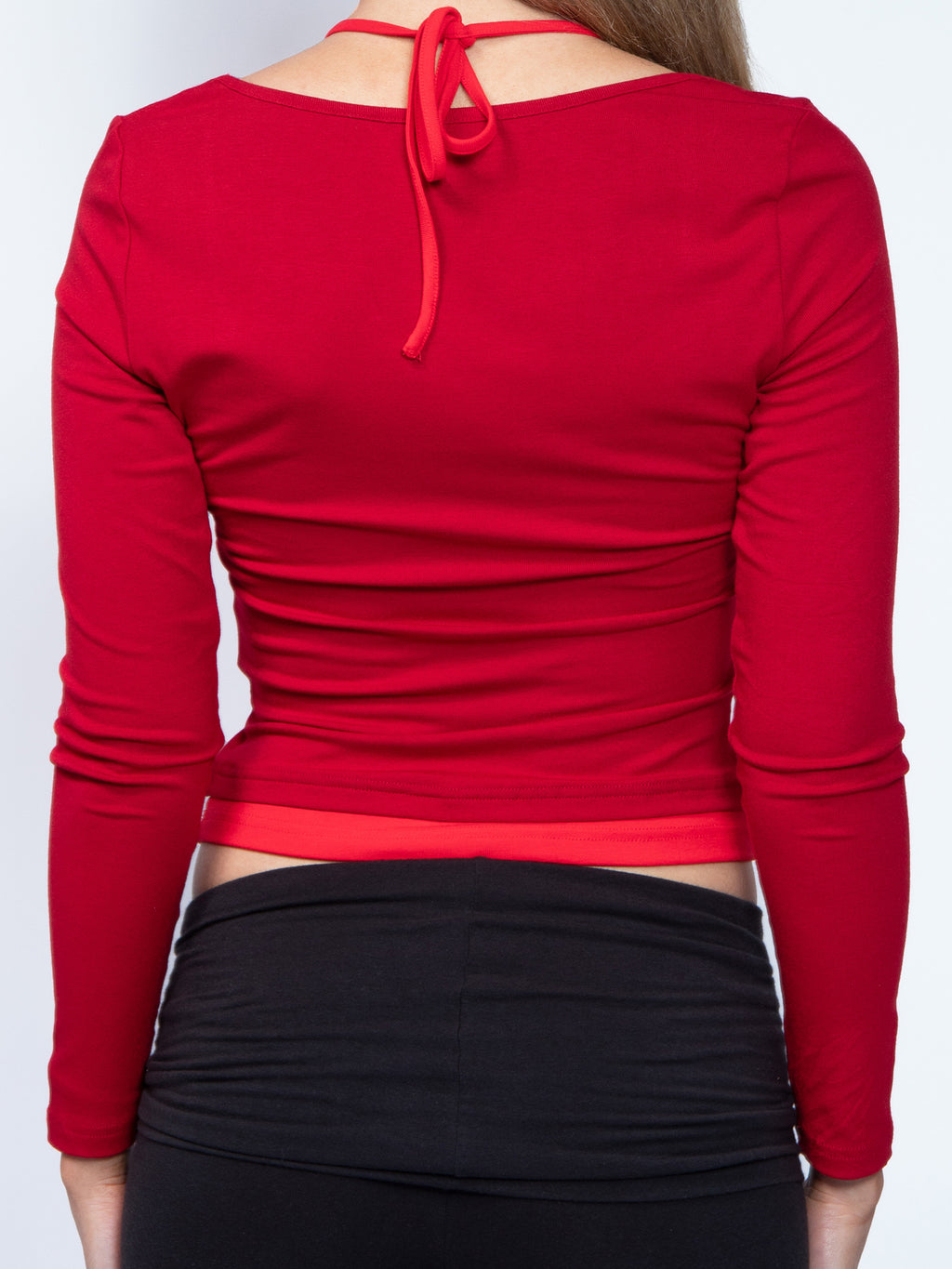 Double Layer Long Sleeve Top