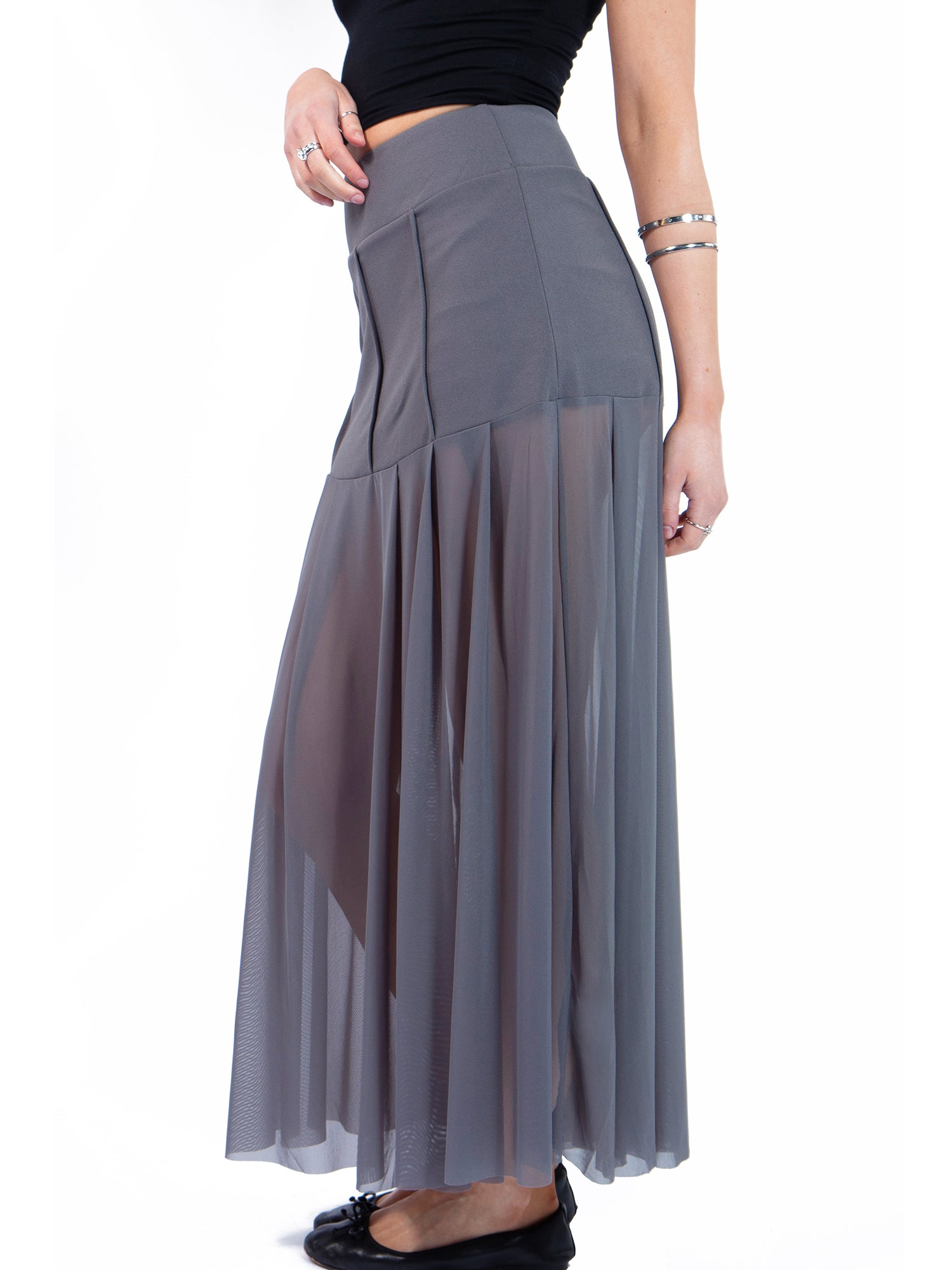 Double Layer Seam Skirt