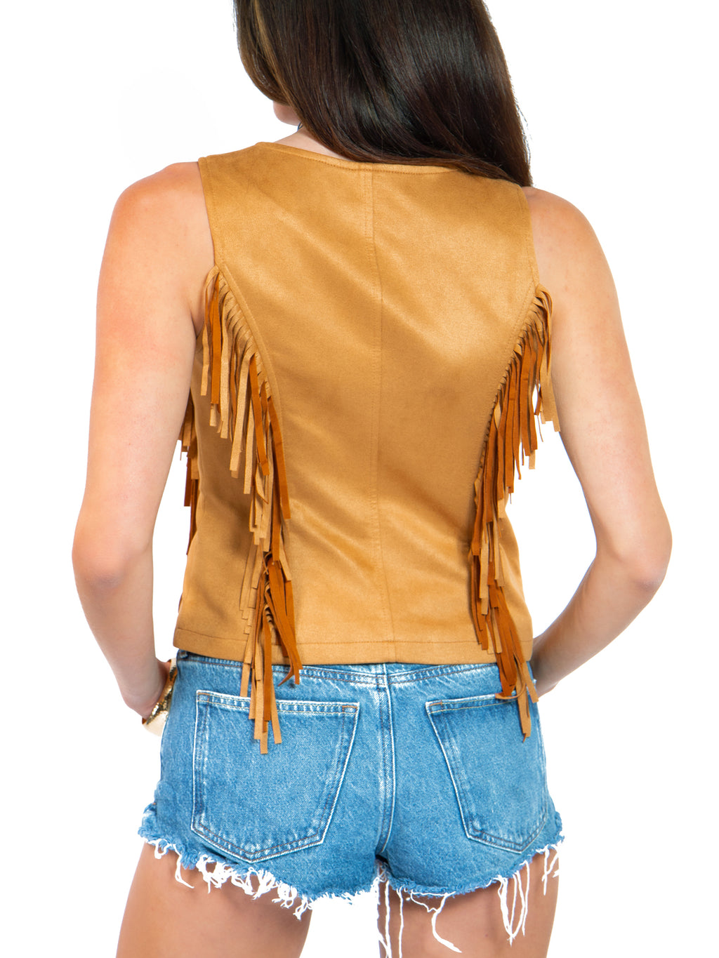Western Girl Fringe Vest