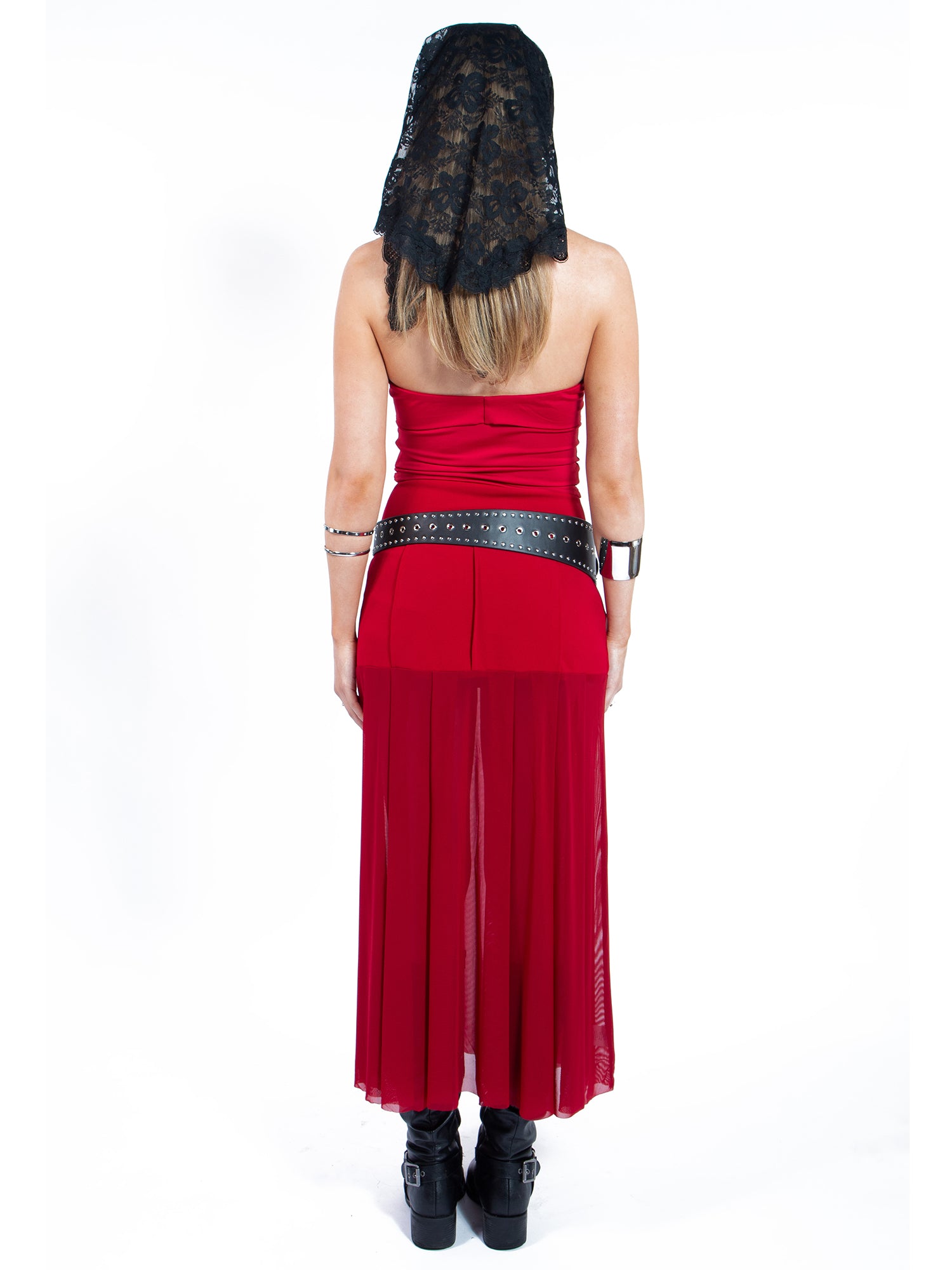 Strapless Fitted Seam Top