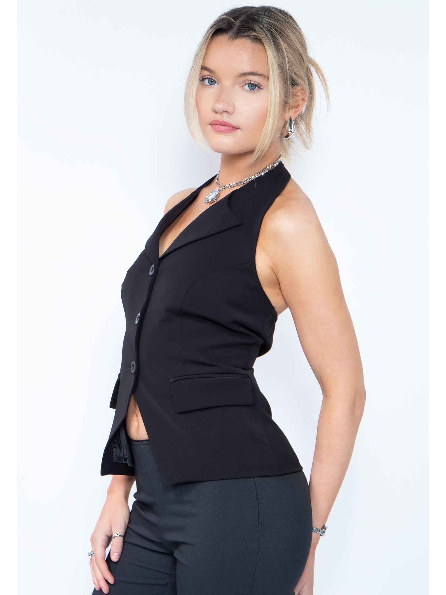 Halter Neck Vest